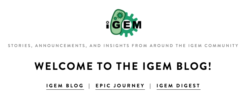 iGEM Blog